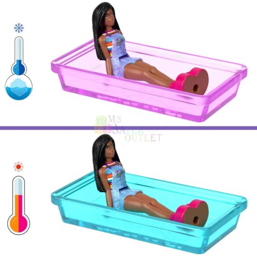 Barbie, Mini Barbieland Jármű, Álom Lakókocsi játékszett, 00236