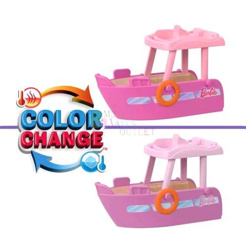Barbie, Mini Barbieland Jármű, Álom Hajó játékszett, 00237