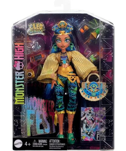 Monster High, Mulatságos baba játékszett, Cleo de Nile, 00262