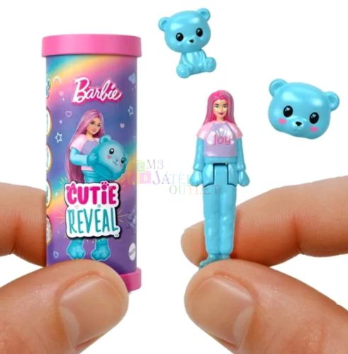 Barbie, Mini Barbieland, Cutie Reveal baba, 00306