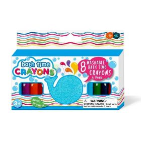 Fürdőjáték - lemosható vízi zsírkréta szett - 00314