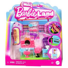 Barbie, Mini Barbieland, Fodrászat játékszett, 00330