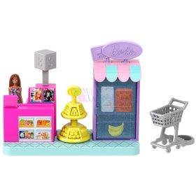 Barbie, Mini Barbieland, Szupermarket játékszett, 00331