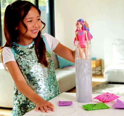 Barbie, Color Reveal Meglepetés baba Disco Sztár, 00332