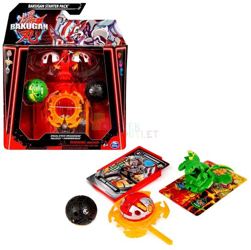 Bakugan Kezdő Csomag Solid, 00362