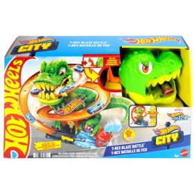 Hot Wheels, T-Rex támadás pályaszett, 00365