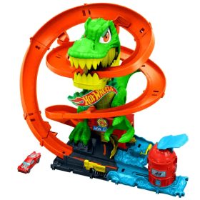 Hot Wheels, T-Rex támadás pályaszett, 00365