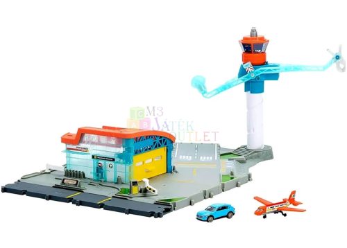 Matchbox Repülőtér és Légi Irányítóközpont játékszett, 00441