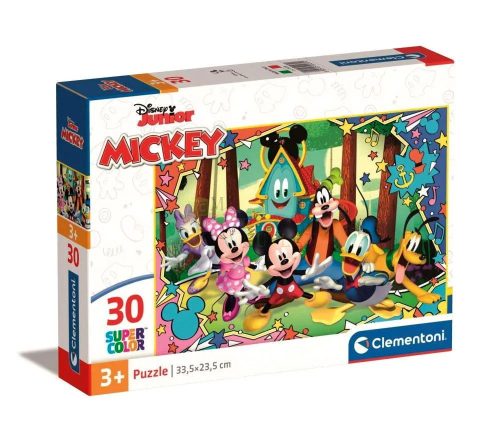 Clementoni Mickey Egér 30 darabos puzzle csomag, 00462