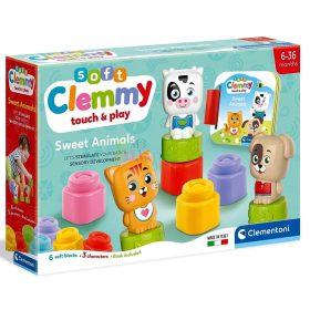 Clementoni Clemmy Baby Édes állatkák játékszett, 00471