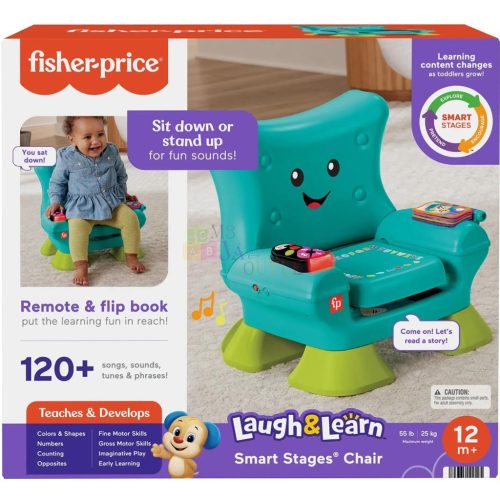 Fisher Price Kacagj és Fejlődj, Tanuló Kisszék, 00524