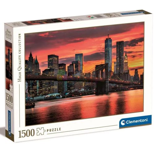 Clementoni Keleti folyó alkonyatkor, 1500 darabos puzzle csomag, 00656