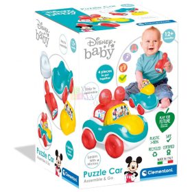   Clementoni Baby Disney Mickey egeres puzzle autó játék, 00659
