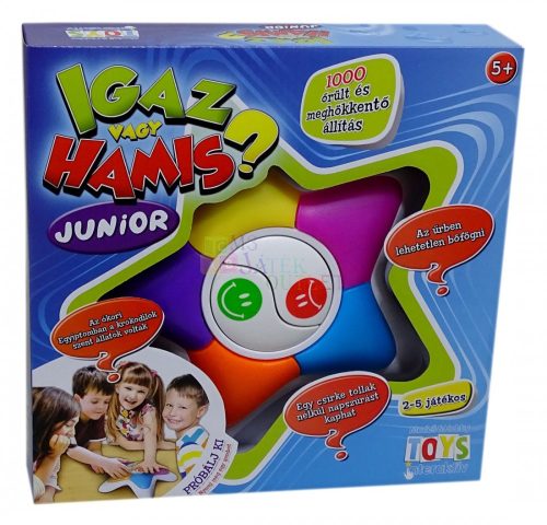 Igaz vagy Hamis? Junior társasjáték - 00673