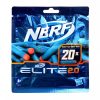 Nerf Refill Elite - 20 darabos utántöltő csomag - 00674