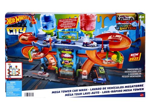 Hot Wheels Mega Autómosó játékszett, 2022, 00838