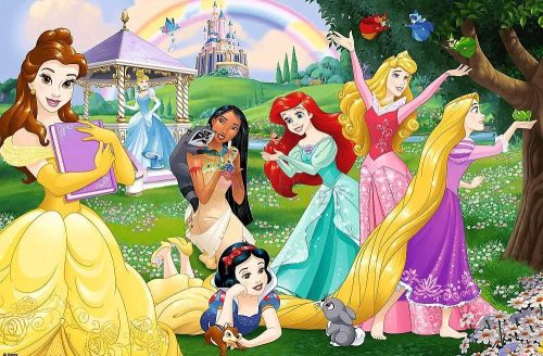 Trefl 24 darabos Maxi puzzle, Disney Hercegnők, 00925