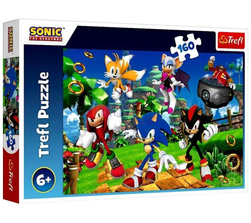 Trefl Sonic, 160 darabos puzzle csomag, 00943