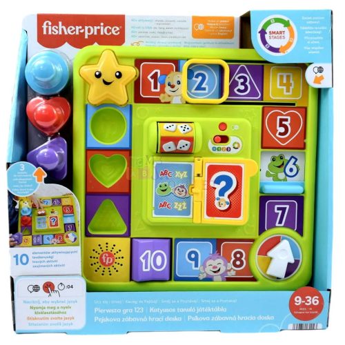 Fisher Price Kacagj és Fejlődj Kutyusos tanuló tábla, 00949