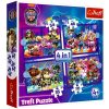 Trefl 4 az 1-ben Mancs őrjárat Mozifilm puzzle csomag, 00960