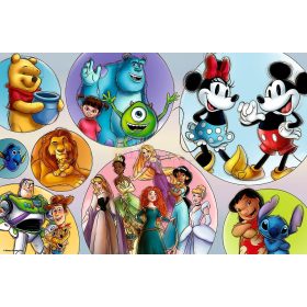   Trefl - Csodálatos Disney világ - 160 darabos XL puzzle - 01011