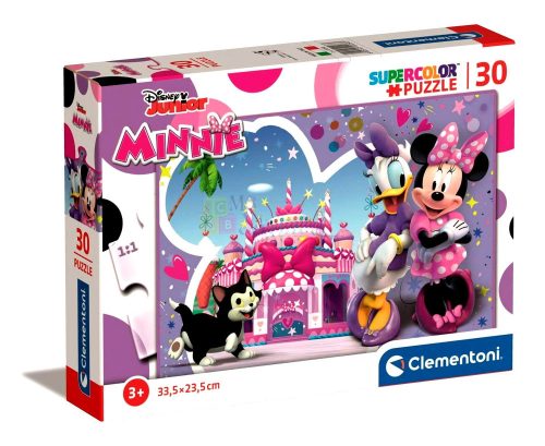 Clementoni puzzle - Minnie egér - 30 darabos csomag - 01024