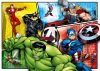 Clementoni Marvel Bosszúállók puzzle - 2 x 60 darabos csomag - 01043