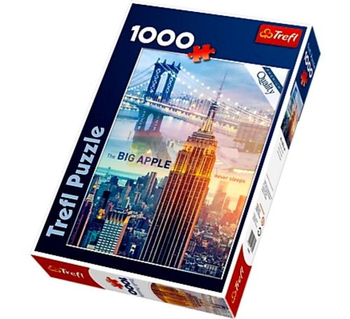 Trefl 1000 darabos puzzle - New York hajnalban - 01075