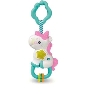   Clementoni Baby - interaktív unikornisos csörgő és rágóka - 01088