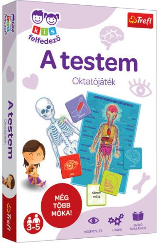 Trefl Kis felfedező - A testem oktatójáték - 01187