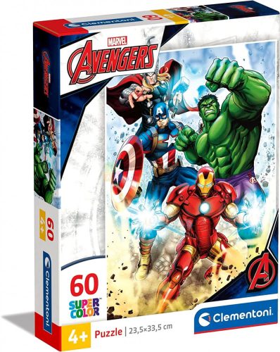 Clementoni 60 darabos Marvel Bosszúállók puzzle csomag - 01307