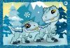 Clementoni 4 az 1-ben Jurassic World puzzle csomag, 01481