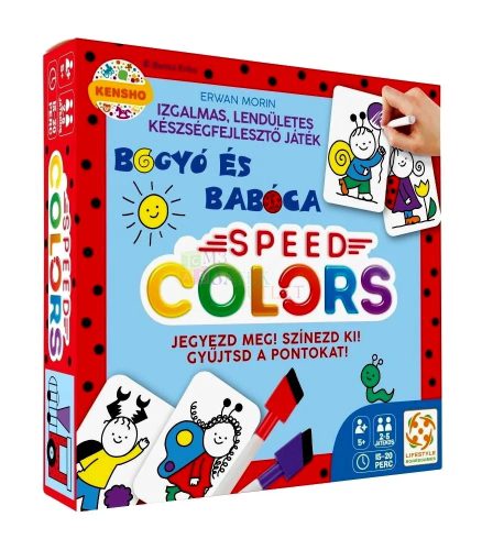 Bogyó és Babóca Speed Colors társasjáték, 01529