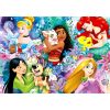 Clementoni puzzle - Disney hercegnők - 60 darabos - 01799