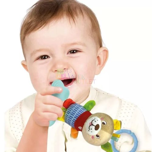 Clementoni Baby, Puha kutyás csörgő, 02030