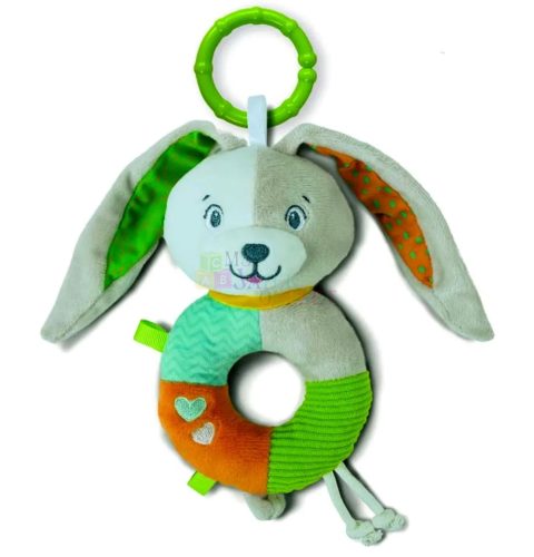 Clementoni Baby, Puha nyuszis csörgő, 02054