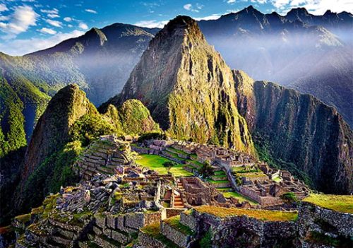 Trefl 500 darabos Machu Picchu, puzzle csomag, 03027