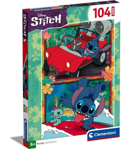 Clementoni, Disney Stitch, 104 darabos csomag, 03083