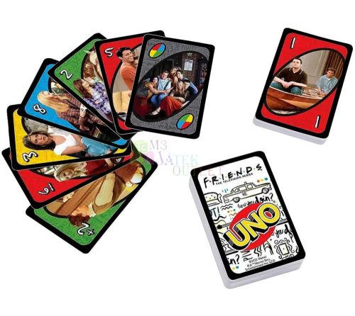 UNO, Jóbarátok játékkártya csomag, 03117