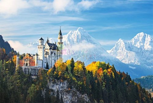 Trefl Bajor Alpok, 1500 darabos puzzle csomag, 03172