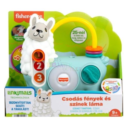 Fisher Price Linkimals - Csodás Fények és Színek Láma - 03437