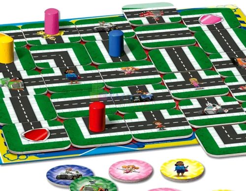 Mancs őrjáratos Labirintus társasjáték, 04068