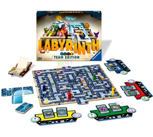 Labirintus csapatjáték, társas szett, 04075