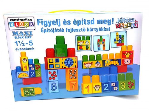 Figyelj és építsd meg építőjáték csomag - 04258