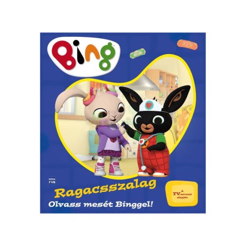 Bing nyuszi mesekönyv, Ragacsszalag - 05574