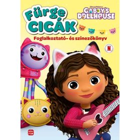   Gabi babaháza, Fürge cicák, Foglalkoztató és színezőkönyv, 05623