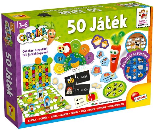 Carotina 50 játék csomag, 05880