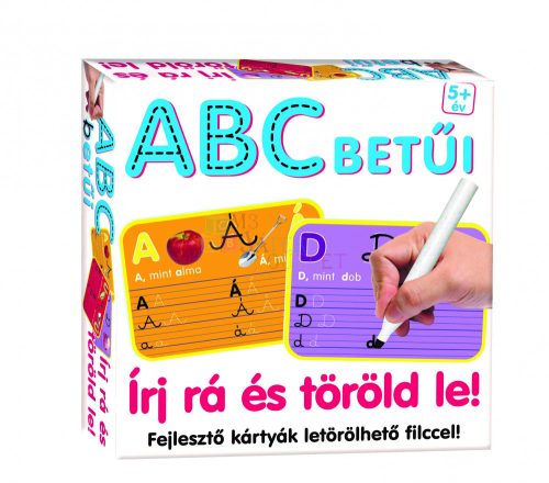 ABC betűi gyakorló készlet - 06328