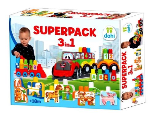 Superpack 3 az 1-ben építőjáték - 06361