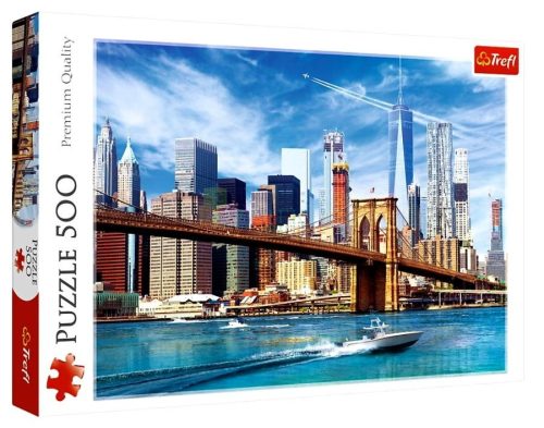 Trefl 500 darabos puzzle csomag - New York-i kilátás - 07791